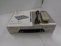 【ジャンク品・送料落札者様負担】 MITSUBISHI　HV-H100　VHSビデオデッキ_画像9