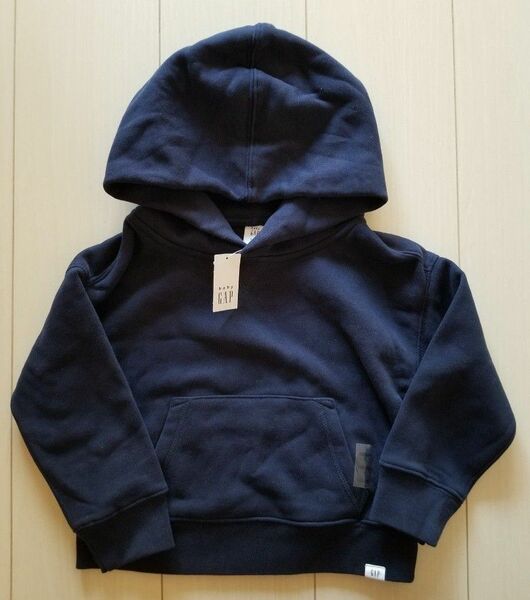 新品☆baby gapのパーカー♪サイズ 100 スウェット　裏起毛　GAP　紺