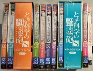 とある科学の超電磁砲S 全8巻 ＋OVA　未開封　まとめセット　Blu-Ray