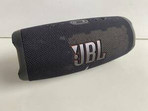 Mt643◆JBL ジェービーエル◆スピーカー Charge 5 ワイヤレススピーカー 音楽 ブラック 本体 ケーブル 動作品