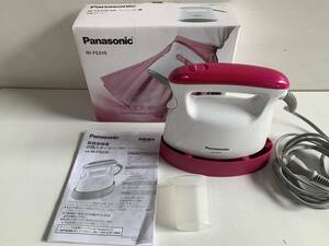 ⑤u626*Panasonic Panasonic * одежда отпариватель NI-FS310 портативный утюг 2015 год производства 15N19 vivid розовый инструкция по эксплуатации рабочий товар с ящиком 