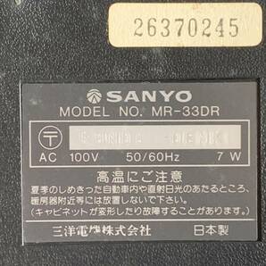 ⑤S641◆SANYO サンヨー◆データレコーダー テープ装置 DATA RECORDER MR-33DR データレコーダ PHASE CONTROL SYSTEM 通電OKの画像9