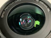 ⑦u721◆PENTAX ペンタックス◆デジタルカメラ 一眼レフ ボディ K-x ブラック/黒 レンズ smc PENTAX-DAL 1:3.5-5.6 18-55mm AL 動作品_画像3