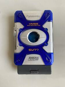 Ct281◆Panasonic パナソニック◆カセットプレーヤー RQ-SW77 オーディオ機器 SHOCK WAVE/ショックウェーブ ポータブルカセットプレーヤー