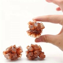 天然水晶　モロッコ産の花のような形をしたアラゴナイトの希少な石 3～4cm １個　 パワーストーン　 鉱物　 天然石　原石　_画像3