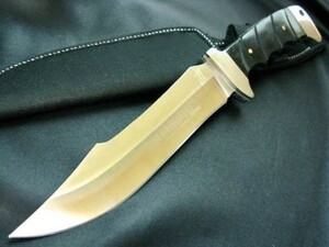 G03★Columbia Saber★コロンビアナイフ 高品質シースナイフ フルタング　ブラックウッド