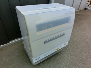 へA7S 食洗機 Panasonic パナソニック NP-TR9-W 食器洗い乾燥機 2016年 ホワイト エコナビ バイオ除菌