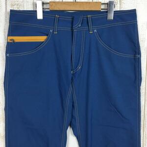 MENs M フーディニ アクション ツイル パンツ Action Twill Pants ストレッチ HOUDINI ブルー系