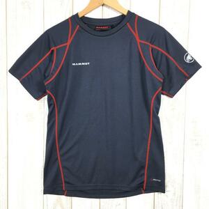 MENs S マムート エレメント Tシャツ Element T-shirts ポーラテックパワードライ MAMMUT 1041-06610 グレー
