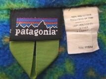 90s ビンテージ patagonia パタゴニア LIZARD ワニ亀 ベストUSAアメリカ SYNCHILLA スナップT フリース camp シンチラ BEAN アウトドア RRL_画像7