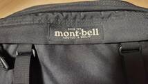 【即決】mont-bell モンベル ウエストポーチ ボディーバッグ ブラック_画像6