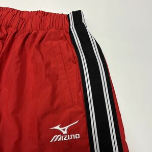 mizuno ミズノ ウインドパンツ ジャージパンツ レッド Mの画像5