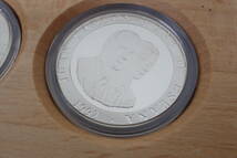 バルセロナオリンピック Barcelona Olympic 1992年 記念銀貨 銀貨 SV925 2000ペセタ 記念コイン プルーフ 4枚セット 木箱 P03045_画像5