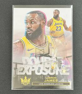 2023-24 Court Kings NBA LeBron James Lakers Double Exposure #25