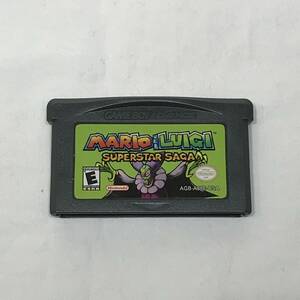 【現状販売】GBA 海外版 Mario & Luigi Superstar Saga マリオ/ルイージ AGB-A88E-USA