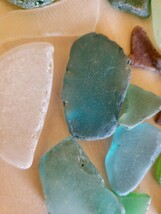 天然シーグラス　ガラス　素材　ビーチグラスチップ 海からの贈り物 シーグラス_画像3