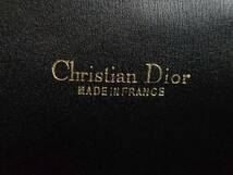 1円スタート 美品 Christian Dior ディオール ナイロン ショルダー バッグ ブラック_画像7