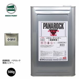 ロック パナロック 希釈用シンナー 超遅乾型 500g 小分け/ロックペイント 塗料 Z09