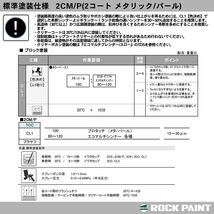 ロックペイント プロタッチ 調色 スズキ ZPV シャイニーグリーンメタリック　500g（希釈済）Z24_画像9