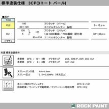 ロックペイント プロタッチ 調色 ルノー EQC ORANGE TONIC M カラーベース・パールベース1kg（希釈済）セット（3コート）Z26_画像8