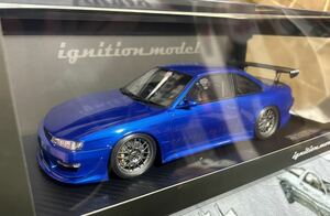 1/18 イグニッションモデル ニッサン シルビア　ベルテックス　S14 ブルー　IG 3085 VERTEX silvia 