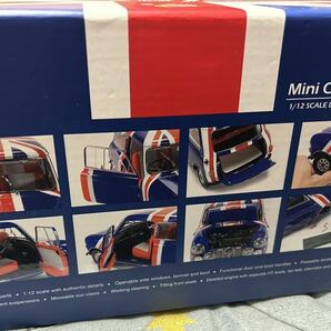 1/12 tiny ミニ クーパー mk1 60周年 ユニオンジャック mini cooper ATC12003 難あり ジャンクの画像7