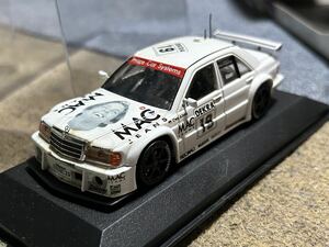 1/43 ミニチャンプス　メルセデス　ベンツ　190 E Kl.1 DTM 1994 #19 minichamps mercedes team persson 430943219 難あり