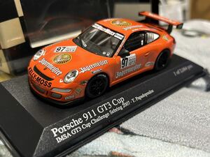 1/43 ミニチャンプス　ポルシェ 911 GT3 cup #97 イェーガーマイスター　