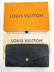 LOUIS VUITTON ルイ・ヴィトン　ポルトフォイユ・サラ　アンプラント　M82257 中古美品