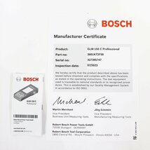 《L09437》BOSCH (ボッシュ) レーザー距離計 GLM150C Professional 測定範囲0.08～150.00m プロフェッショナル 距離測定器 ◆_画像8
