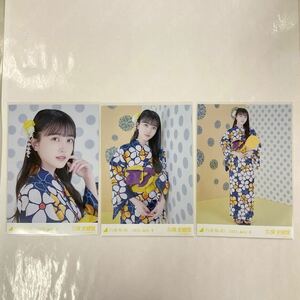 乃木坂46 久保史緒里 2022 July-Ⅱ 浴衣 生写真 コンプ NG2757