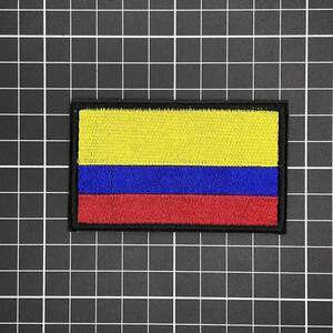 国旗　ベルクロワッペン　Colombia・コロンビア