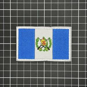 国旗　ベルクロワッペン　Guatemala・グアテマラ