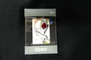 28260 ★ 仮面ライダー MASKED RIDER Zippo ジッポー 仮面ライダー 長期保管 中古 動作未確認