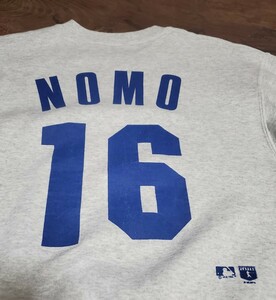 [値下げ交渉] 1990s ロサンゼルス・ドジャース スウェット トップ #16 野茂英雄 MADE IN USA 検)LOS ANGELS DODGERS NOMO 近鉄バファローズ