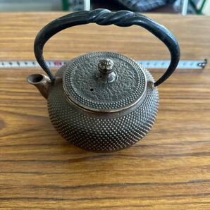 鉄瓶 南部鉄器 急須 茶道具 岩鋳 鉄器 茶器 砂鉄の画像1