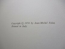 フォロン 木は死んだ La Mort d'un Arbre Jean-Michel Folon 1974年 ジャン=ミッシェル・フォロン 水彩画集 毎日コミュニケションズ_画像7