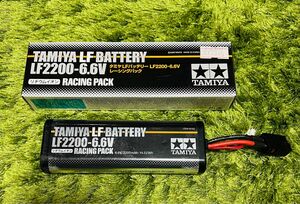 タミヤLFバッテリーLF2200-6.6Vレーシングパック リフェバッテリー　第二弾