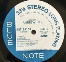 LP★Andrew Hill / Judgment! 美盤 Blue Note キングレコード K18P9250, BST84159 名盤_画像3