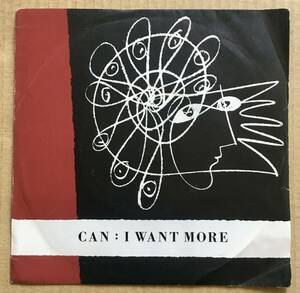 7インチ☆Can / I Want More プログレ ディスコ バレアリック Jaki Liebezeit 45RPM ジャケ付きUK盤 Virgin VS422EU