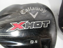 ドライバーヘッド/ヘッドのみ/カバー付き/キャロウェイ/callaway/XHOT 9.5/中古品/KN6114/_画像6