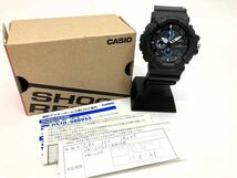 1円スタート CASIO G-SHOCK 5277 GAC-100 黒 不動 リューズ操作確認済み メンズ 腕時計_画像1