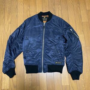 16AW NEIGHBORHOOD MA-1/N-JKT M NAVY ジャケット ネイバーフッド ミリタリージャケット ネイビー 