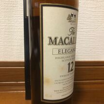 【 1000ml 】マッカラン 12年 エレガンシア MACALLAN ELEGANCIA オールドボトル 旧ボトル_画像6