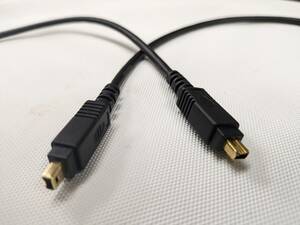 IEEE1394 cable 1m 4 pin male - male 