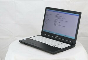 FUJITSU FMVA26025P LIFEBOOK A577/SX　Core i3 7130U 2.70GHz 4GB 500GB■現状品