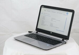 hp ProBook 450 G3 -　Core i3 6100U 2.30GHz 8GB 120GB(SSD)■現状品