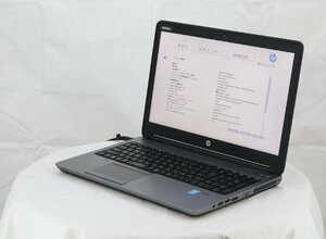 hp ProBook 650 G1 -　Core i5 4210M 2.60GHz 4GB ■現状品