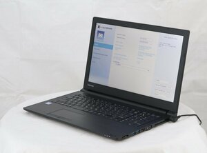 Dynabook PB6DNYB11R7FD1 dynabook B65/DN　Core i3 8130U 2.20GHz 4GB 500GB■現状品