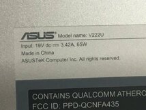 ASUS V222UAK-BA138T Vivo AIO Win10 Core i3 8130U 2.20GHz 4GB 500GB■現状品_画像4